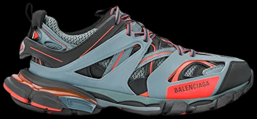 Giày Balenciaga Track Trainer Dark Grey Orange 542023-W1GC1-1240 Giày Balenciaga Track Trainer Dark Grey Orange 542023-W1GC1-1240