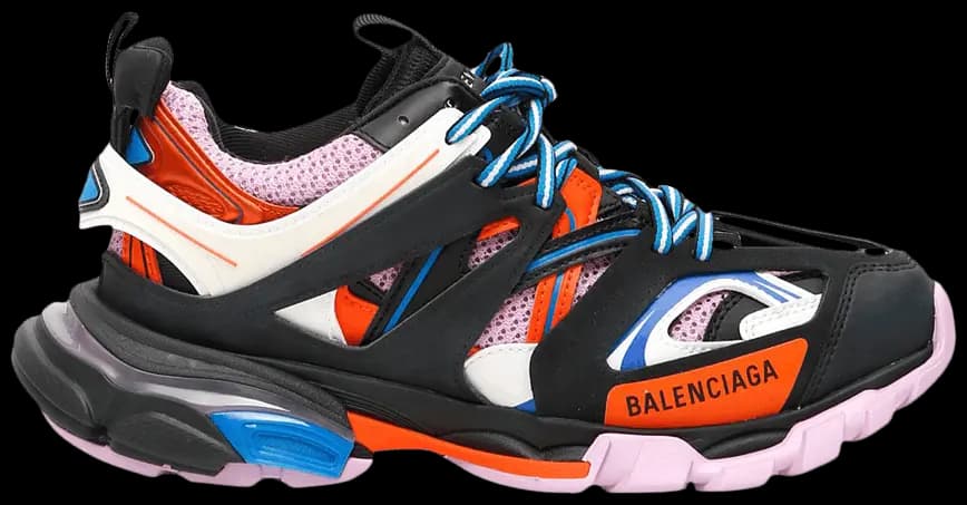 Giày Balenciaga Wmns Track Trainer Black Orange Pink 542436-W1GC1-1054 Giày Balenciaga Wmns Track Trainer Black Orange Pink 542436-W1GC1-1054