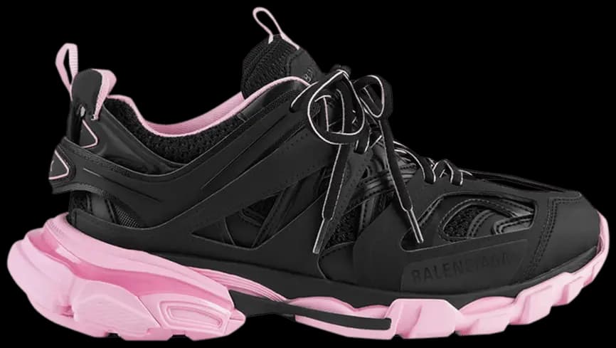 Giày Balenciaga Wmns Track Sneaker Black Pink 542436-W3AC1-1050 Giày Balenciaga Wmns Track Sneaker Black Pink 542436-W3AC1-1050