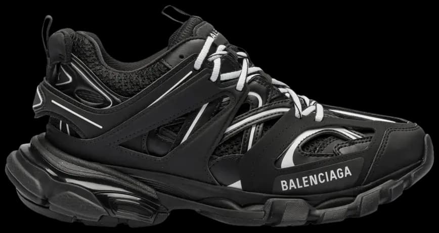 Giày Balenciaga Wmns Track Sneaker Black White 542436-W3AC1-1090 Giày Balenciaga Wmns Track Sneaker Black White 542436-W3AC1-1090