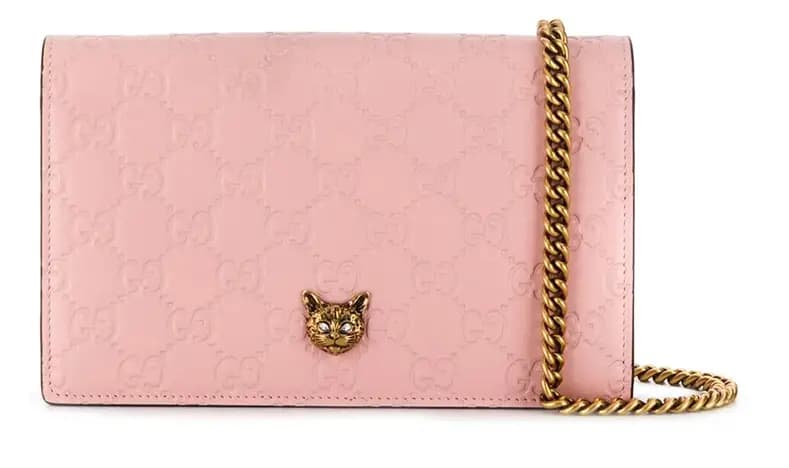 Túi Gucci Wallet On Chain Gg Embossed Leather 548060-0G6FT-5877 Túi Gucci Wallet On Chain Gg Embossed Leather 548060-0G6FT-5877