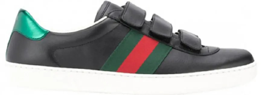 Giày Gucci Men's New Ace Strap 'Black' 548699-DOPE0-1061 — kich-thuoc: lien-he-order Giày Gucci Men's New Ace Strap 'Black' 548699-DOPE0-1061 — kich-thuoc: lien-he-order