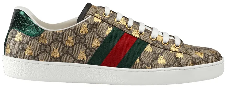 Giày Gucci Ace GG Supreme 'Bees' 548950-9N050-8465 — kich-thuoc: lien-he-order Giày Gucci Ace GG Supreme 'Bees' 548950-9N050-8465 — kich-thuoc: lien-he-order