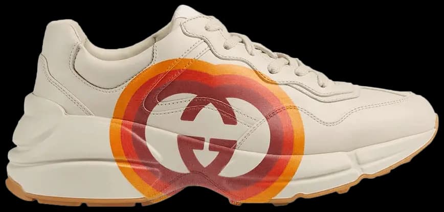 Giày Gucci Wmns Rhyton 'Interlocking G and Hearts' 550049-DRW00-9022 Giày Gucci Wmns Rhyton 'Interlocking G and Hearts' 550049-DRW00-9022
