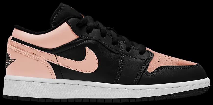 Giày Nike Air Jordan 1 Low GS 'Crimson Tint' 553560-034 Giày Nike Air Jordan 1 Low GS 'Crimson Tint' 553560-034