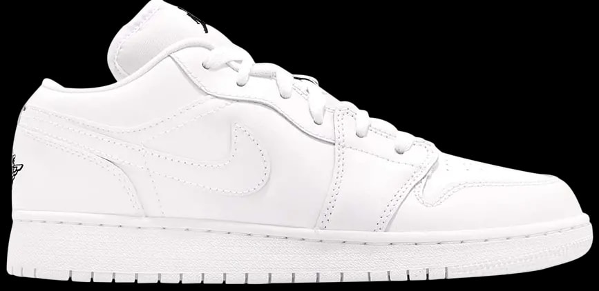 Giày Nike Air Jordan 1 Low GS 'Triple White' 553560-110 — kich-thuoc: 38.5 Giày Nike Air Jordan 1 Low GS 'Triple White' 553560-110 — kich-thuoc: 38.5