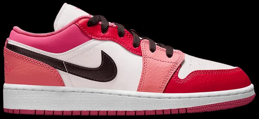 Giày Nike Air Jordan 1 Low GS 'White Pinksicle' 553560-162 Giày Nike Air Jordan 1 Low GS 'White Pinksicle' 553560-162