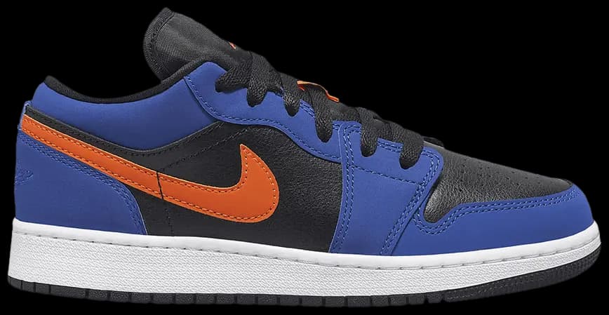 Giày Nike Air Jordan 1 Low GS 'Rush Blue' 553560-480 Giày Nike Air Jordan 1 Low GS 'Rush Blue' 553560-480