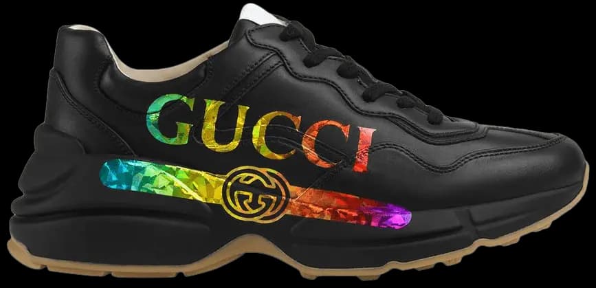Giày Gucci Wmns Rhyton 'Iridescent Logo' 553608-DRW00-1000 Giày Gucci Wmns Rhyton 'Iridescent Logo' 553608-DRW00-1000