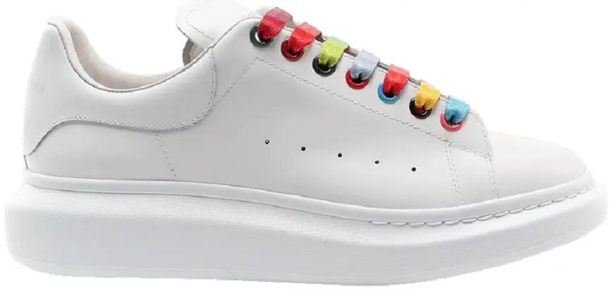 Giày Alexander McQueen Oversized Sneaker 'White Multi' 553680 WHX9P 9035 Giày Alexander McQueen Oversized Sneaker 'White Multi' 553680 WHX9P 9035
