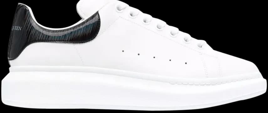 Giày Alexander McQueen Oversized Sneaker 'White Black Iridescent' Giày Alexander McQueen Oversized Sneaker 'White Black Iridescent'