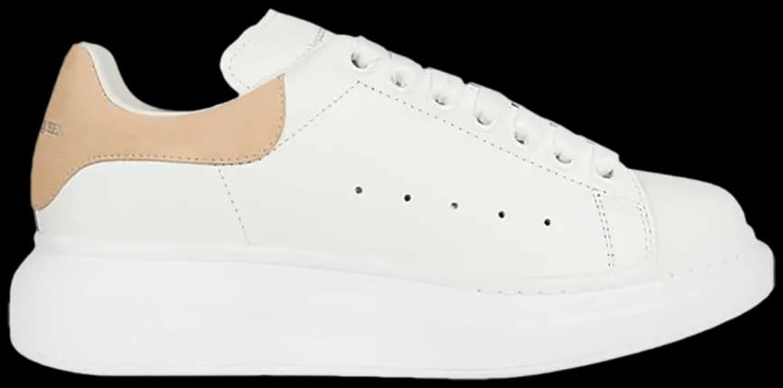 Giày Alexander McQueen Wmns Oversized Sneaker 'White Beige' 553770-WHGP7-9254 Giày Alexander McQueen Wmns Oversized Sneaker 'White Beige' 553770-WHGP7-9254