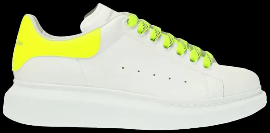 Giày Alexander McQueen Oversized Sneaker 'White Fluo Yellow' Giày Alexander McQueen Oversized Sneaker 'White Fluo Yellow'