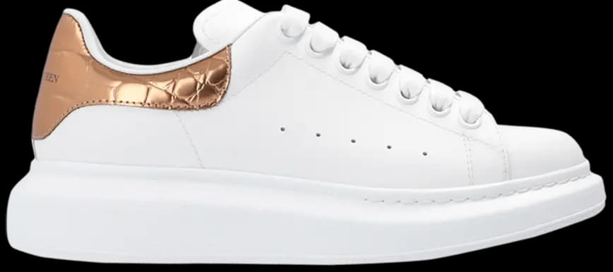Giày Alexander McQueen Wmns Oversized Sneaker 'White Bronze Gold' 553770-WHYBQ-9053 Giày Alexander McQueen Wmns Oversized Sneaker 'White Bronze Gold' 553770-WHYBQ-9053