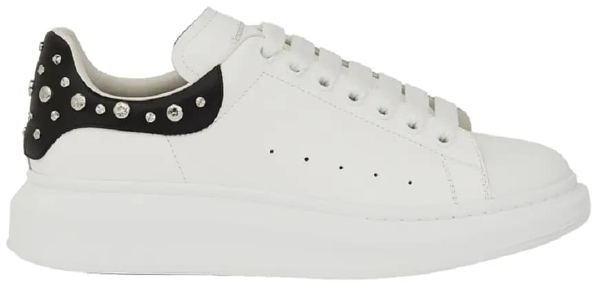 Giày Alexander McQueen Studded Oversized 'Black White' 553776-WHGP5-9061 Giày Alexander McQueen Studded Oversized 'Black White' 553776-WHGP5-9061