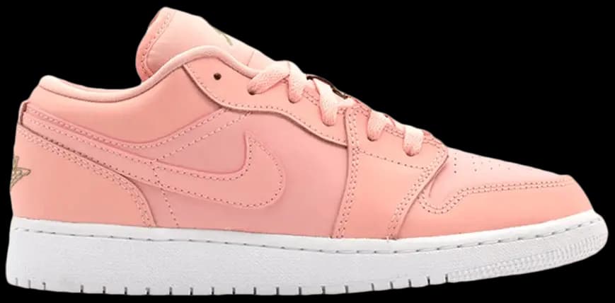 Giày Nike Air Jordan 1 Low GS 'Bleached Coral' 554723-615 Giày Nike Air Jordan 1 Low GS 'Bleached Coral' 554723-615