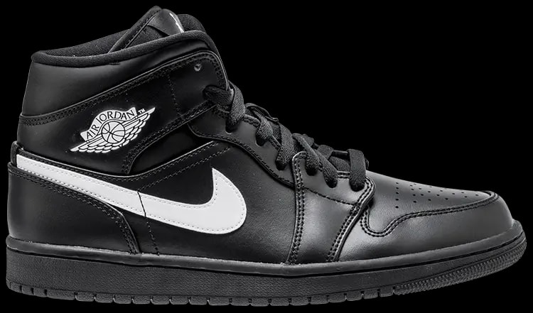 Giày Nike Air Jordan 1 Mid 'Black White' (2018) 554724-049 — kich-thuoc: 40 Giày Nike Air Jordan 1 Mid 'Black White' (2018) 554724-049 — kich-thuoc: 40