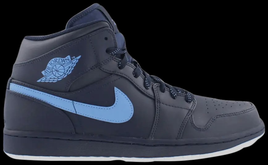 Giày Nike Air Jordan 1 Mid 'Obsidian University' 554724-405 — kich-thuoc: 43 Giày Nike Air Jordan 1 Mid 'Obsidian University' 554724-405 — kich-thuoc: 43