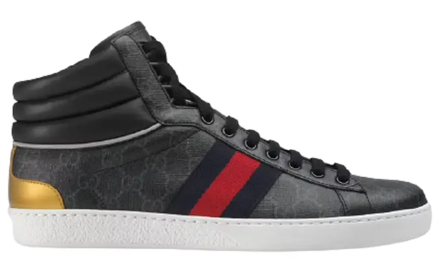 Giày Gucci Men's Ace GG High-top sneaker 555197-92T20-1140 — kich-thuoc: lien-he-order Giày Gucci Men's Ace GG High-top sneaker 555197-92T20-1140 — kich-thuoc: lien-he-order