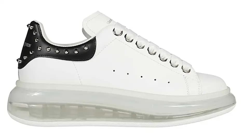 Giày Alexander McQueen Oversized Sneakers White 650814 WHZ4X 9089 Giày Alexander McQueen Oversized Sneakers White 650814 WHZ4X 9089