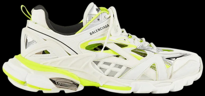 Giày Balenciaga Track.2 Trainer White Fluo Yellow 568614-W2GN3-9073 — kich-thuoc: 41 Giày Balenciaga Track.2 Trainer White Fluo Yellow 568614-W2GN3-9073 — kich-thuoc: 41