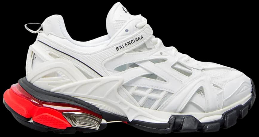 Giày Balenciaga Track.2 Trainer White Red 568614-W2GN3-9610 Giày Balenciaga Track.2 Trainer White Red 568614-W2GN3-9610