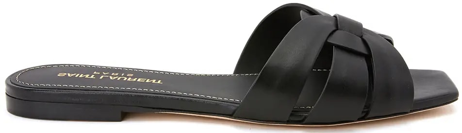 Dép Saint Laurent Nupier 'Black' 571952-BDA00-1000 — kich-thuoc: 36.5 Dép Saint Laurent Nupier 'Black' 571952-BDA00-1000 — kich-thuoc: 36.5