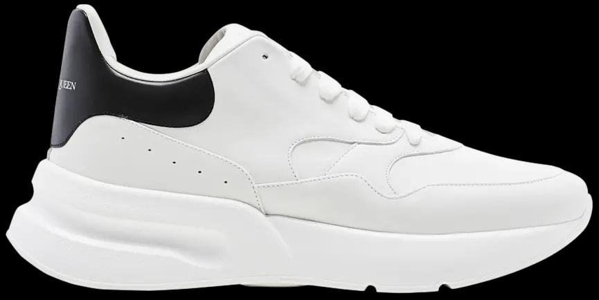 Giày Alexander McQueen Oversized Runner 'White Black' 575425-WHRU3-9034 — kich-thuoc: lien-he-order Giày Alexander McQueen Oversized Runner 'White Black' 575425-WHRU3-9034 — kich-thuoc: lien-he-order