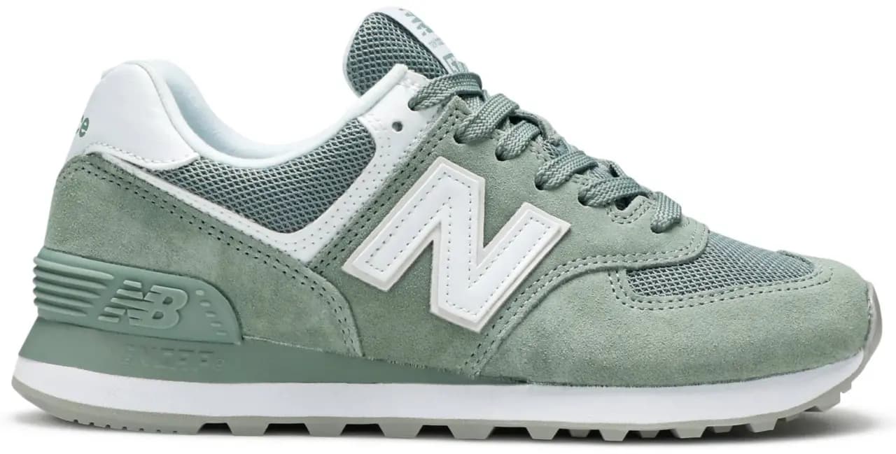 Giày New Balance Wmns 574 'Green White' WL574OAD Giày New Balance Wmns 574 'Green White' WL574OAD