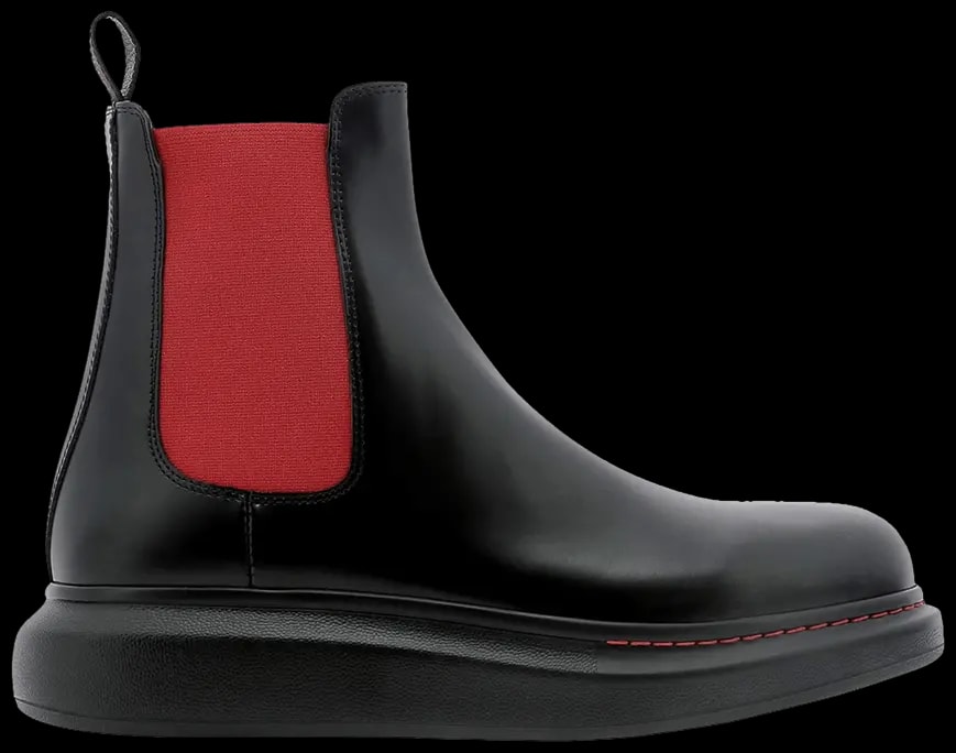 Giày Alexander McQueen Hybrid Ankle Boot 'Black Red' 586198-WHX52-1066 — kich-thuoc: lien-he-order Giày Alexander McQueen Hybrid Ankle Boot 'Black Red' 586198-WHX52-1066 — kich-thuoc: lien-he-order