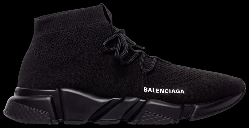 Giày Balenciaga Speed Lace-Up Sneaker 'Black' 587289-W2DB1-1013 Giày Balenciaga Speed Lace-Up Sneaker 'Black' 587289-W2DB1-1013