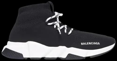 Giày Balenciaga Speed Lace-Up Sneaker 'Black White' 587289-W2DB2-1015 Giày Balenciaga Speed Lace-Up Sneaker 'Black White' 587289-W2DB2-1015