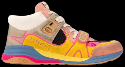 Giày Gucci Ultrapace Mid 'Yellow Multi' 598132-0PVX0-5763 Giày Gucci Ultrapace Mid 'Yellow Multi' 598132-0PVX0-5763