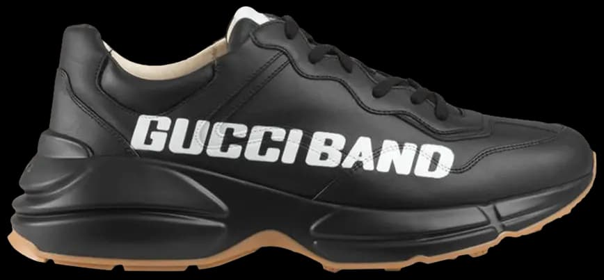 Giày Gucci Rhyton 'Gucci Band Black' 599145-DRW00-1000 Giày Gucci Rhyton 'Gucci Band Black' 599145-DRW00-1000