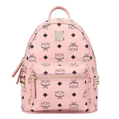 Túi MCM Stark Backpack With Studs Pink MMK7AVE41PZ001 Túi MCM Stark Backpack With Studs Pink MMK7AVE41PZ001