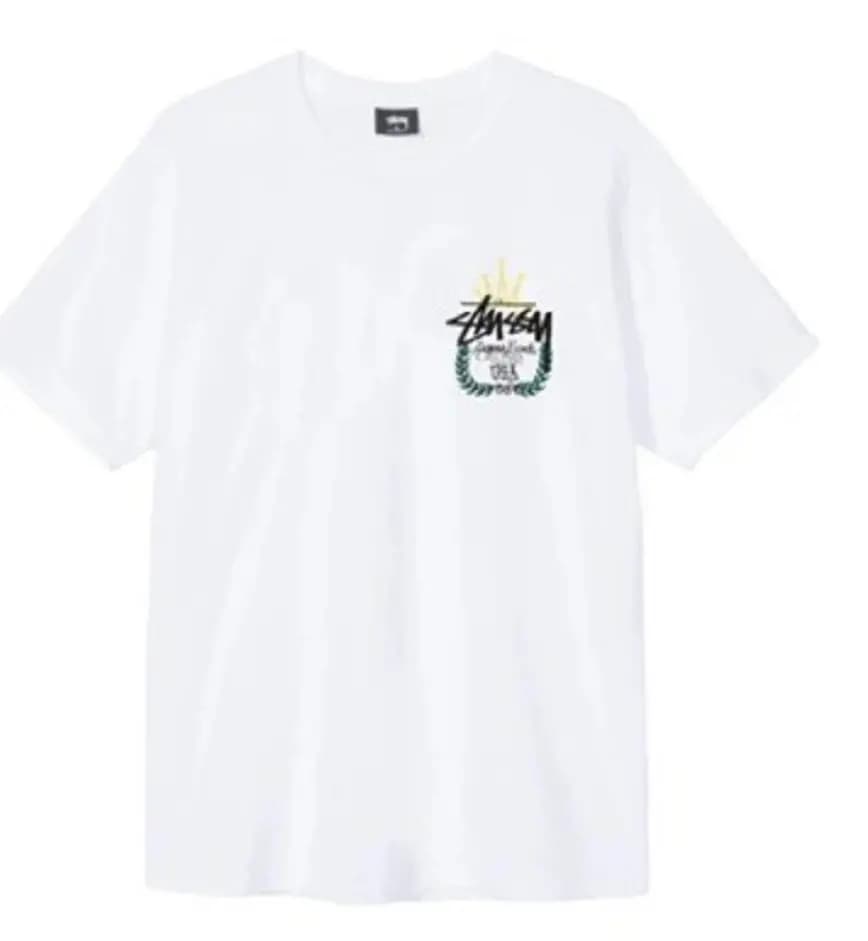 Áo Stussy LB Wreath Tee 'White' Áo Stussy LB Wreath Tee 'White'