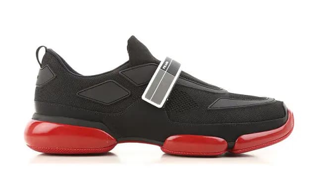 Giày Prada Rubber Sneakers 'Black' 20G064-10UF-F002L Giày Prada Rubber Sneakers 'Black' 20G064-10UF-F002L