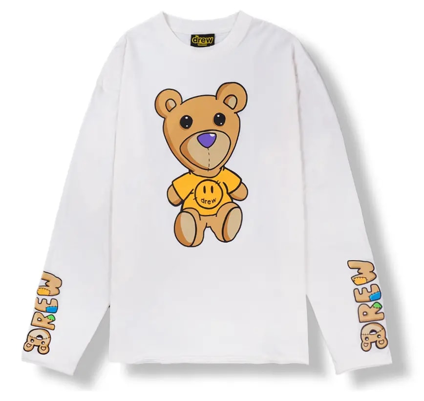 Áo Drew House Theodore LS Tee Off White — kich-thuoc: XL Áo Drew House Theodore LS Tee Off White — kich-thuoc: XL