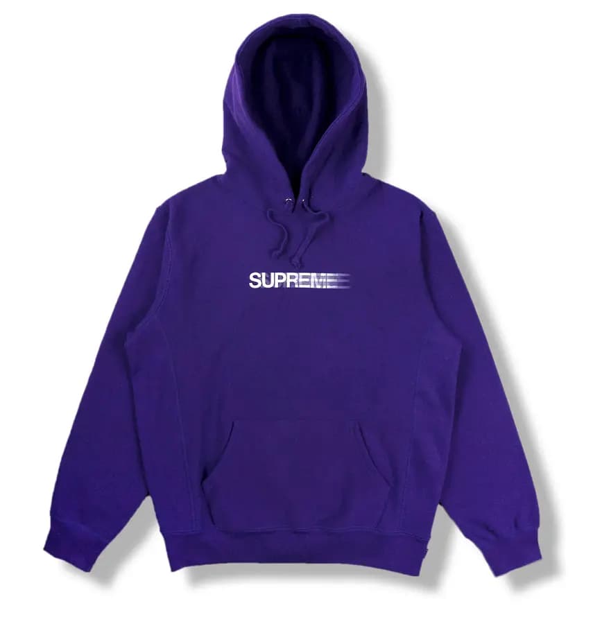 Áo Supreme Motion Logo Hoodie Purple SUP0572 Áo Supreme Motion Logo Hoodie Purple SUP0572
