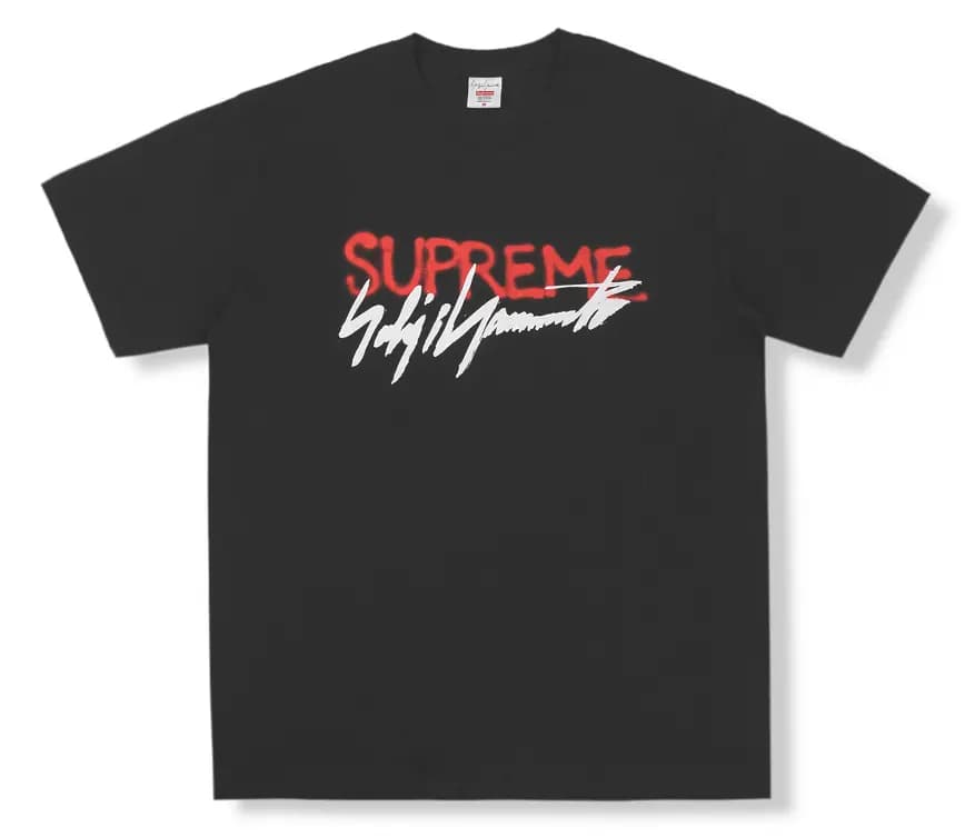 Áo Supreme Yohji Yamamoto Logo Tee Black SUP-YOYLTBK Áo Supreme Yohji Yamamoto Logo Tee Black SUP-YOYLTBK