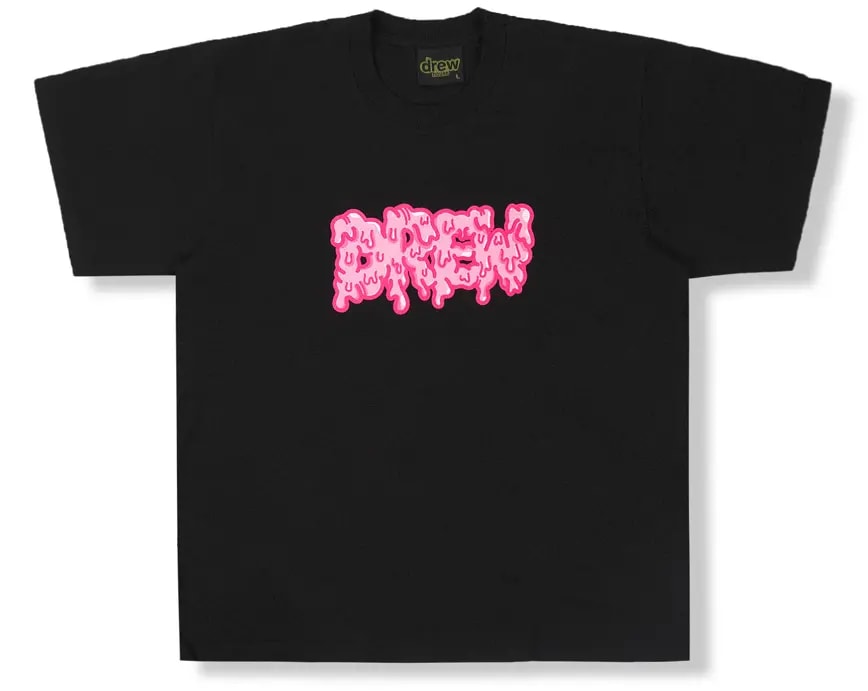 Áo Drew House Candy Gum Tee Black — kich-thuoc: L Áo Drew House Candy Gum Tee Black — kich-thuoc: L