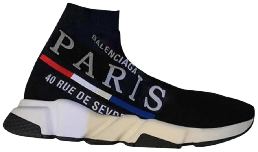 Giày Balenciaga Speed Trainer 'Paris' 602266 W05GC 1006 — kich-thuoc: 43 Giày Balenciaga Speed Trainer 'Paris' 602266 W05GC 1006 — kich-thuoc: 43