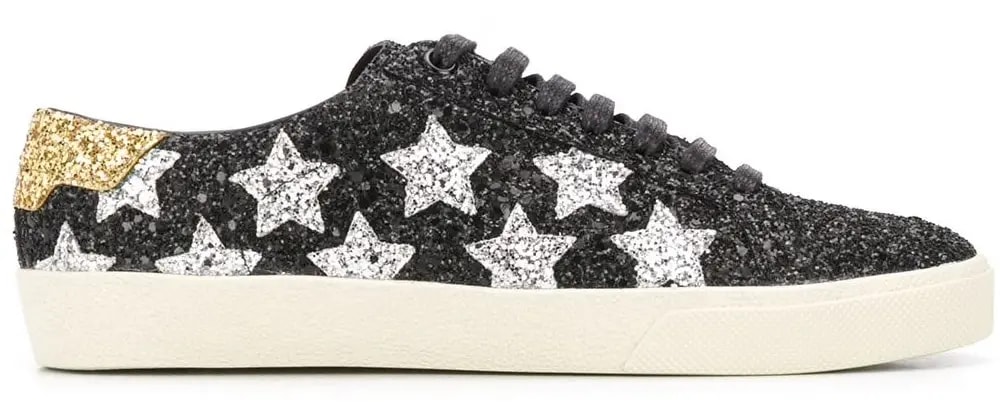 Giày Saint Laurent Court Classic Glitter Black 6033531G070 — kich-thuoc: 36 Giày Saint Laurent Court Classic Glitter Black 6033531G070 — kich-thuoc: 36