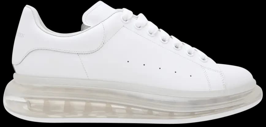 Giày Alexander McQueen Oversized Sneaker 'Clear Sole White' 604232-WHX98-9000 Giày Alexander McQueen Oversized Sneaker 'Clear Sole White' 604232-WHX98-9000