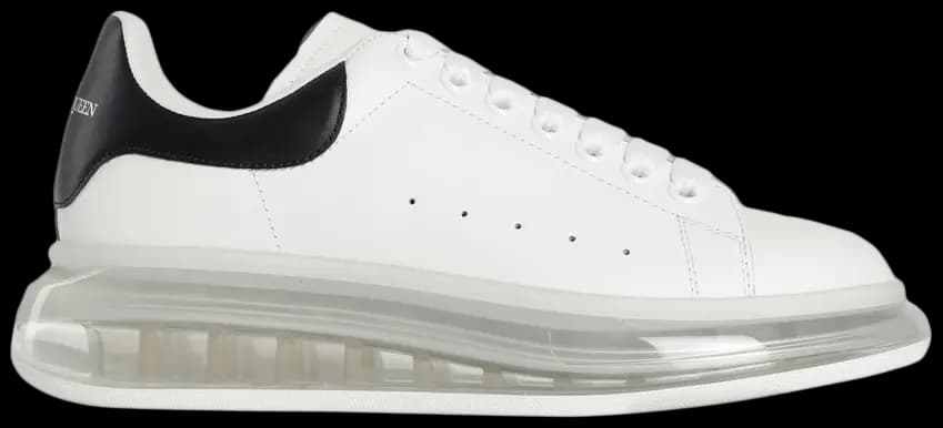 Giày Alexander McQueen Sneaker Clear Sole 'Black White' 604232-WHX98-9061 Giày Alexander McQueen Sneaker Clear Sole 'Black White' 604232-WHX98-9061