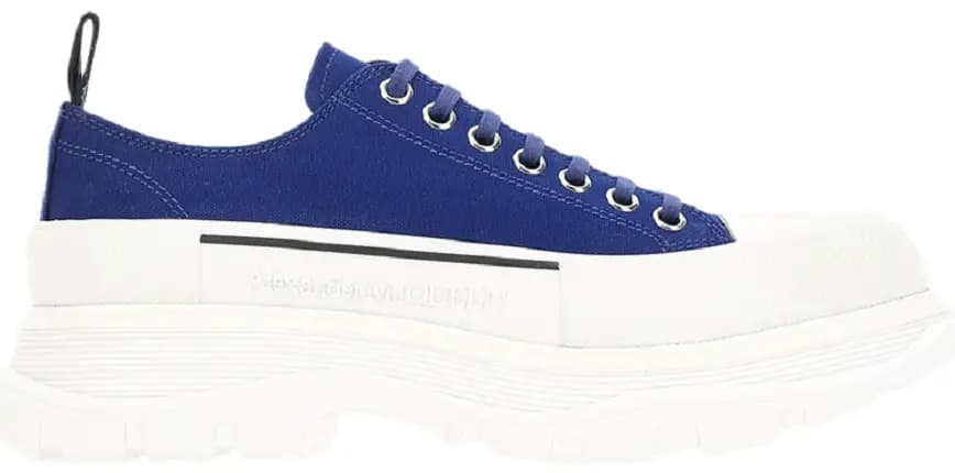 Giày Alexander McQueen Tread Slick Lace Up 'Ink Blue' 604257 W4LR1 4622 Giày Alexander McQueen Tread Slick Lace Up 'Ink Blue' 604257 W4LR1 4622