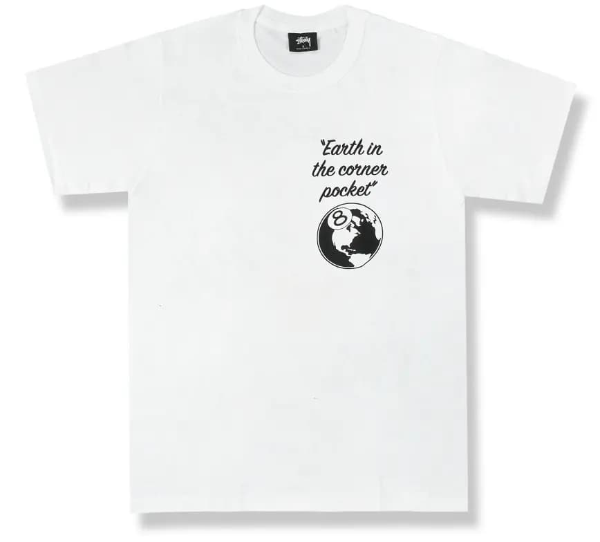 Áo Stussy 40th Anniversary Tee White Áo Stussy 40th Anniversary Tee White
