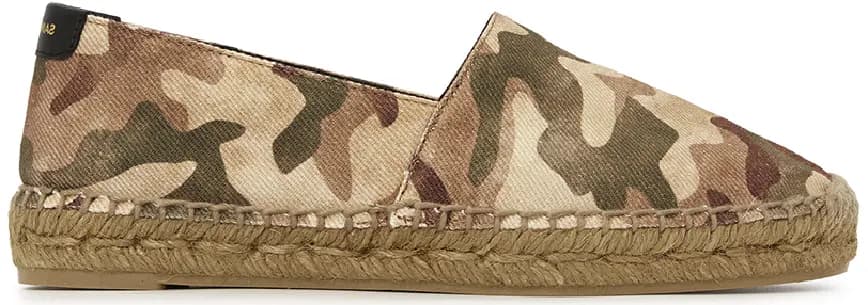 Giày Saint Laurent Camouflage Espadrille 'Khaki' 605961-AAAJT-8810 Giày Saint Laurent Camouflage Espadrille 'Khaki' 605961-AAAJT-8810