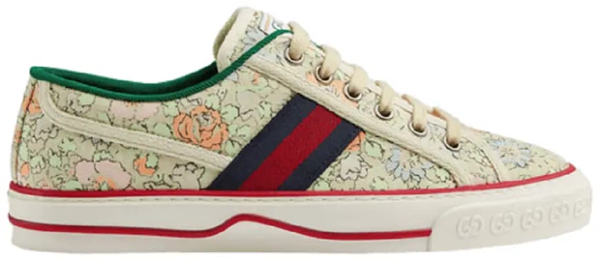 Giày Gucci Tennis 1977 'Floral Mint Green' 606110-2I410-3960 Giày Gucci Tennis 1977 'Floral Mint Green' 606110-2I410-3960