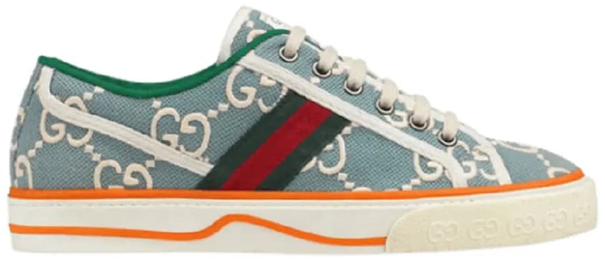 Giày Gucci Wmns Tennis 1977 'Light Blue' 606110-H0G10-3460 Giày Gucci Wmns Tennis 1977 'Light Blue' 606110-H0G10-3460